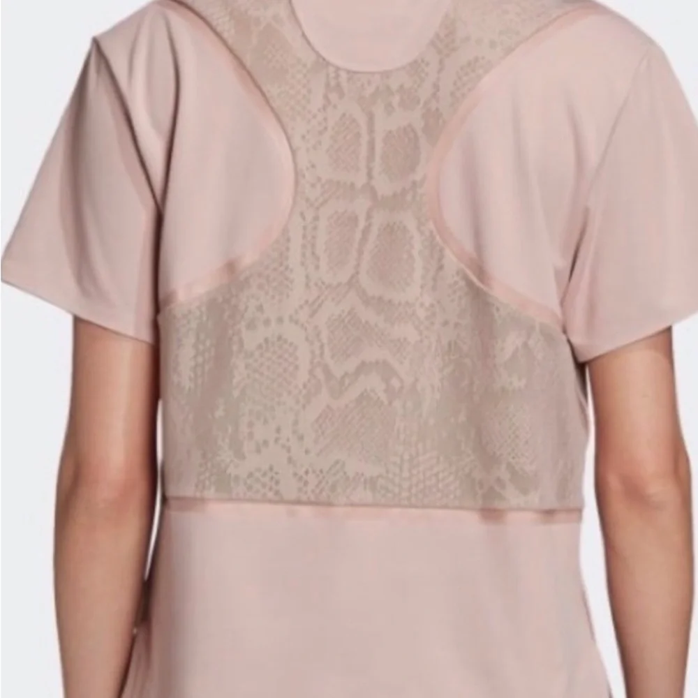 Adidas by Stella McCartney Blush Short Sleeve Tee - Picture 4 of 4